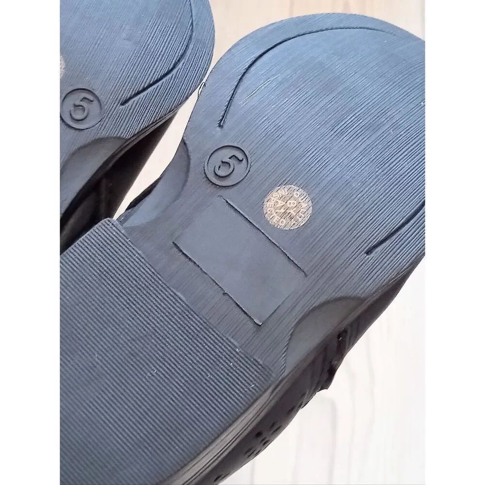 (W-4767) Thereabouts Toddler Girls Pima Flat Heel Booties Sz 5 - Picture 9 of 12
